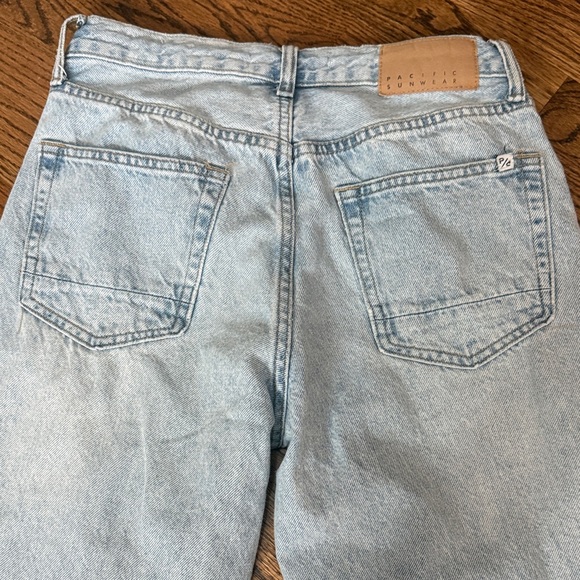 Pacsun Unisex Stylish Light Blue Women's Jeans extra baggy - Picture 12 of 16